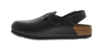 Birkenstock Tokyo Super Grip Leather Slip Black Gr. 48