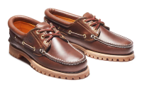 Timberland Noreen 3-Eye Handsewn Womens Boat Shoe