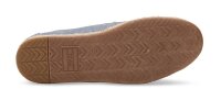 TOMS Espadrille Deconstructed Blue Slub Chambray