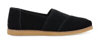 TOMS Espadrille Alpargata Crepe Black Suede