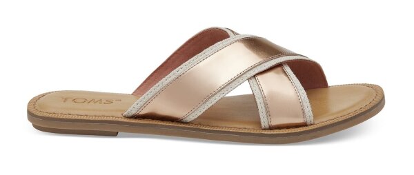 TOMS Sandale Viv Rose Gold Specchio