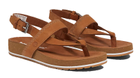 Timberland Malibu Waves Thong Sandal Hellbraun 36