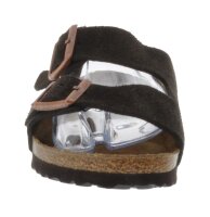 Birkenstock Arizona Sandale Mocha Suede schmal Gr. 42