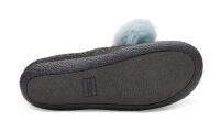 TOMS Slipper Ivy Black Multicolor Felt/Pom Pom