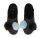 TOMS Slipper Ivy Black Multicolor Felt/Pom Pom