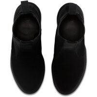 Dr. Martens FLORA Velvet Black Chelsea Boot - Kensington