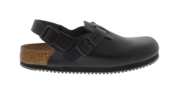 Birkenstock Tokyo Super Grip Leather Slip Black 37