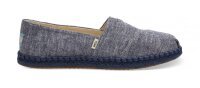 TOMS Espadrille Alpargata Navy Slub Chambray on Rope