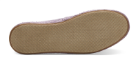 TOMS Espadrille Alpargata Rose Violet Slub Chambray