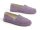 TOMS Espadrille Alpargata Rose Violet Slub Chambray