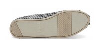 TOMS Espadrille Alpargata Black Gingham Stripe