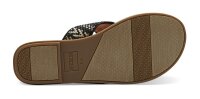 TOMS Sandale Viv Black Geometric Woven