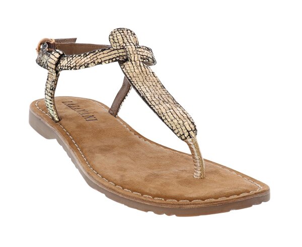 Lazamani ladies sandals cube gold 37