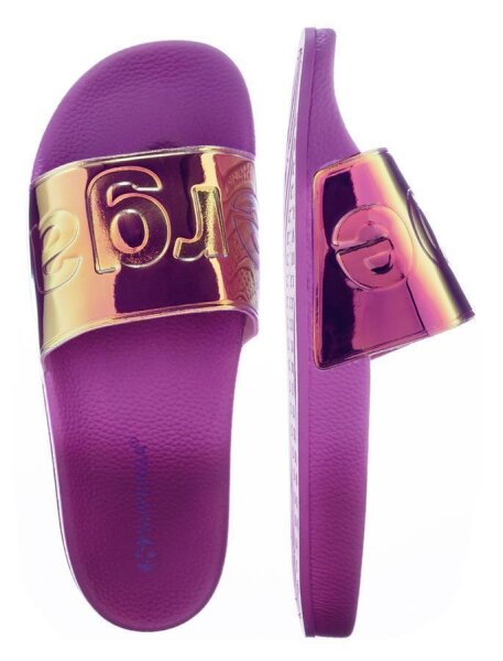 Superga 1908 Pumetcolorf Slides magenta multicolor 35