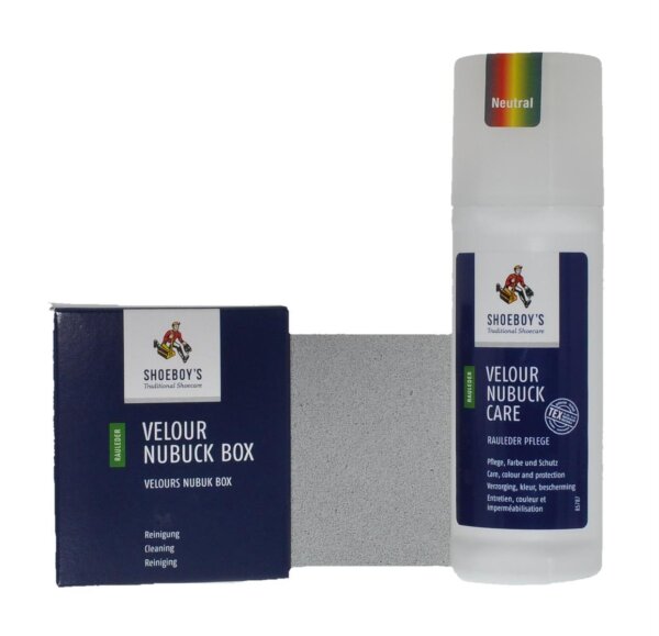 Shoeboys Nubuck Suede Care Set colorless