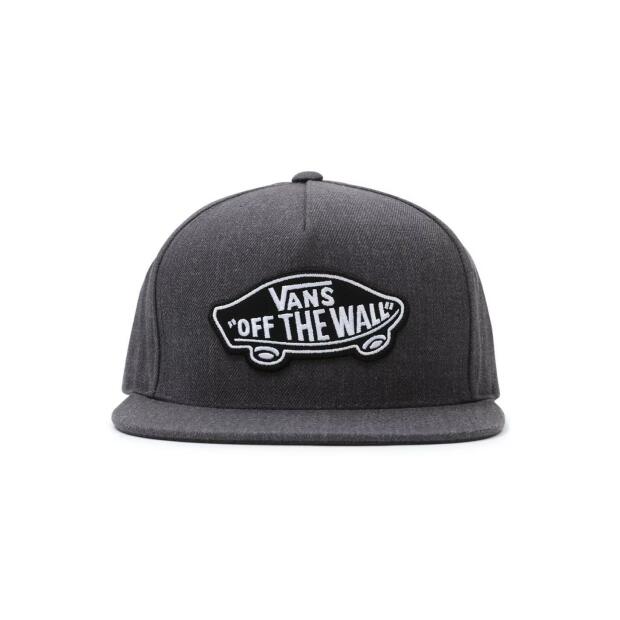 VANS Classic Patch Snapback Cap Asphalt Heather