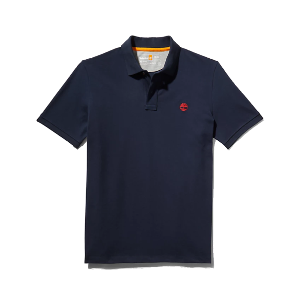 Timberland Millers River Pique Polohemd Navyblau M