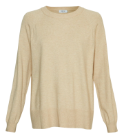MOSS COPENHAGEN MSCHNeila Rachelle Pullover  Oatmeal melange  XS/S