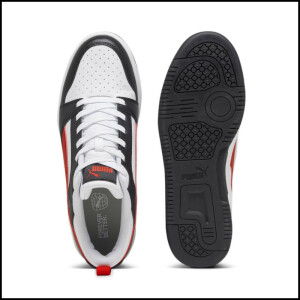 Puma Rebound v6 Low Black White Sneaker