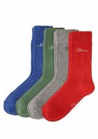 s.Oliver Classic Socks Junior 4er Pack Socken