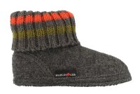 Haflinger Hüttenschuh Paul anthrazit 18