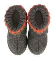 Haflinger Hüttenschuh Paul anthrazit 18